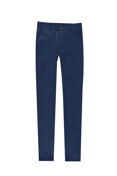 Koyu Petrol Relax Fit Rahat Kesim Likralı Kanvas / Chino Pantolon