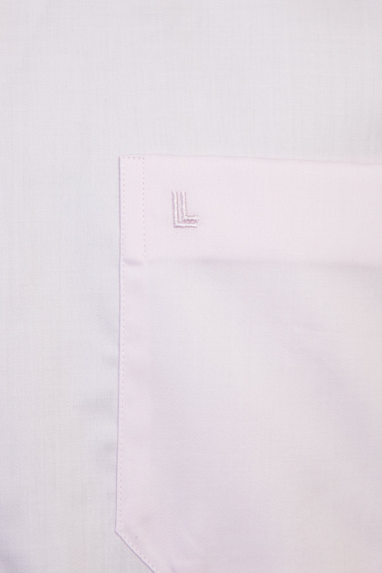 Toz Pembe Uzun Kol Non Iron Saten Klasik Pamuk Gömlek