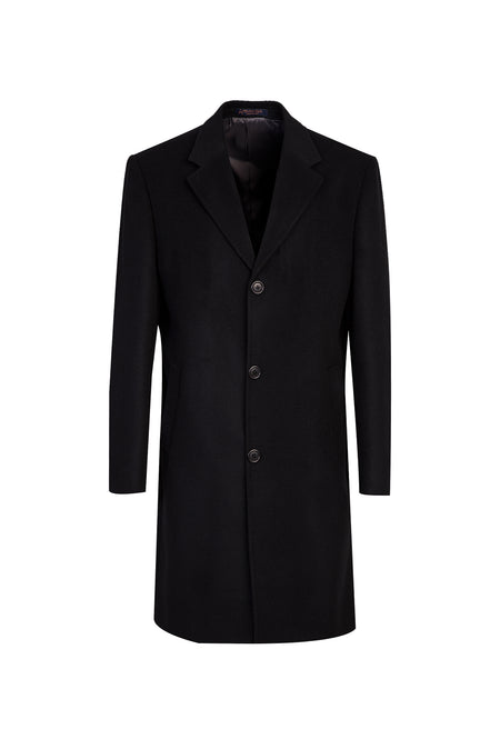 Siyah Yünlü Palto