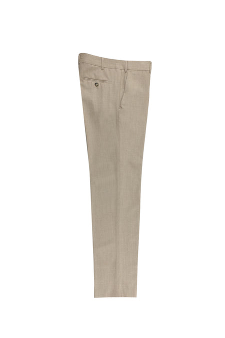 Kum Slim Fit Dar Kesim Kaşmirli Flanel Kumaş Pantolon