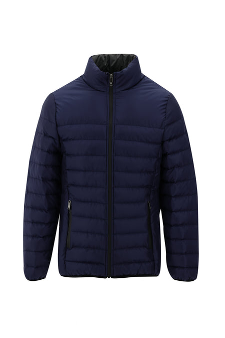 Orta Lacivert Kapitone Spor Mont
