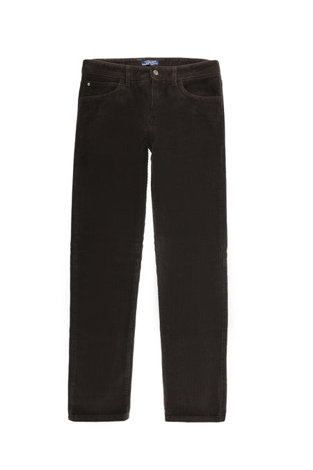 Acı Kahve Slim Fit Dar Kesim Pamuk Kadife Pantolon