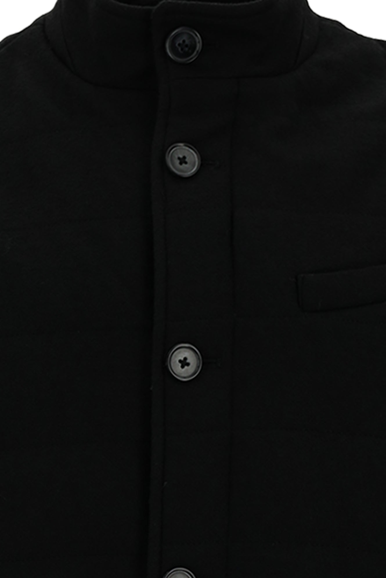 Siyah Slim Fit Dar Kesim Yünlü Kapitone Spor Yelek