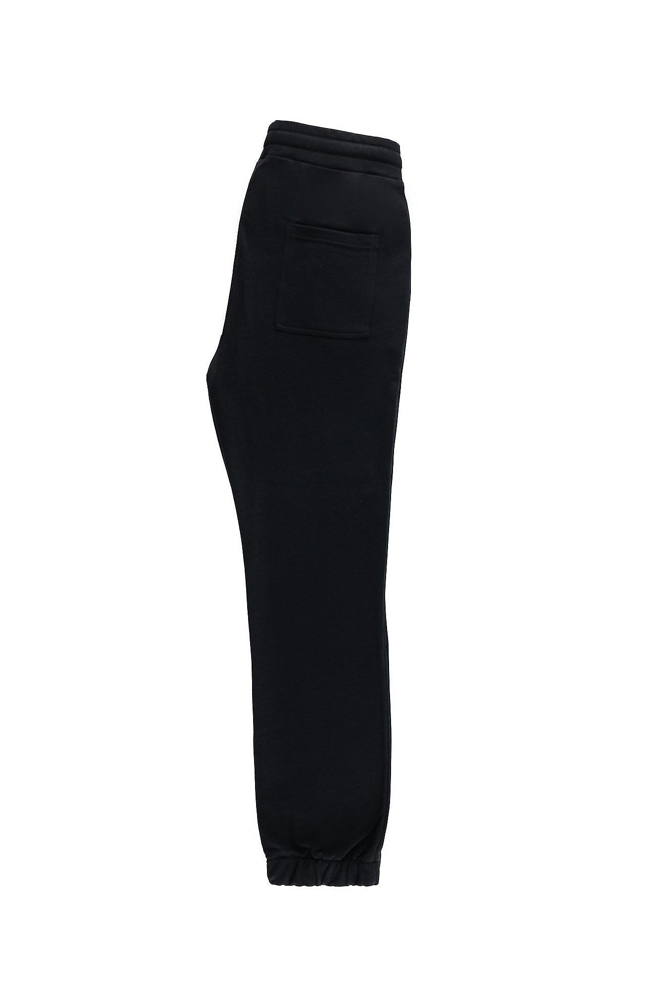 Siyah Regular Fit Pamuklu Sweatpant / Eşofman Altı