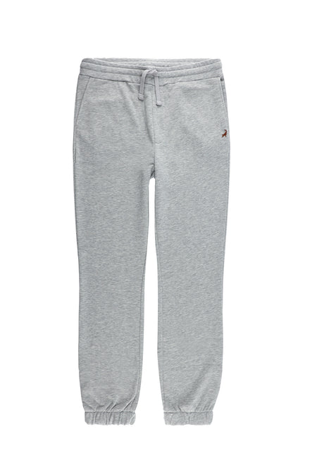 Açık Gri Melanj Regular Fit Pamuklu Sweatpant / Eşofman Altı