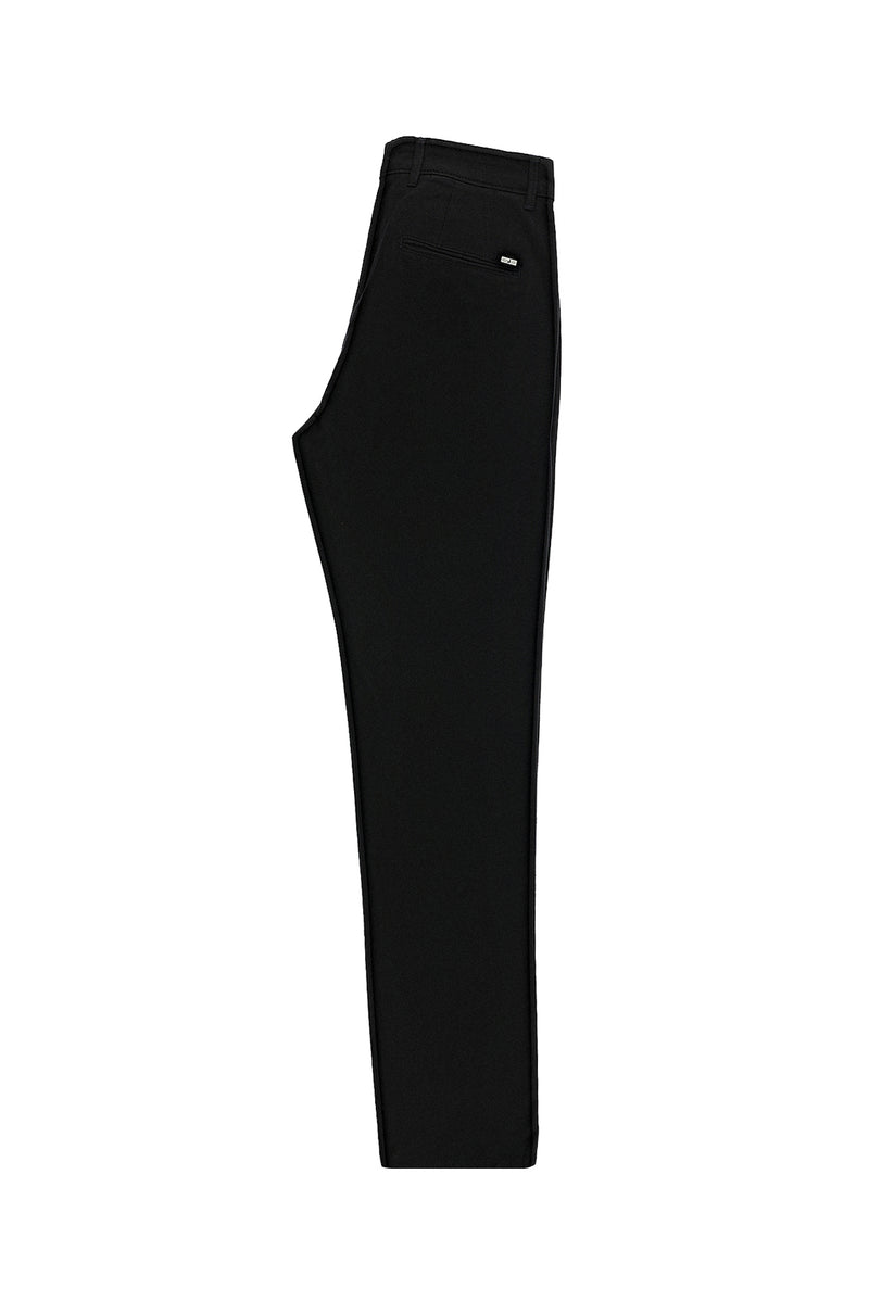 Koyu Antrasit Regular Fit Likralı Gabardin Pantolon