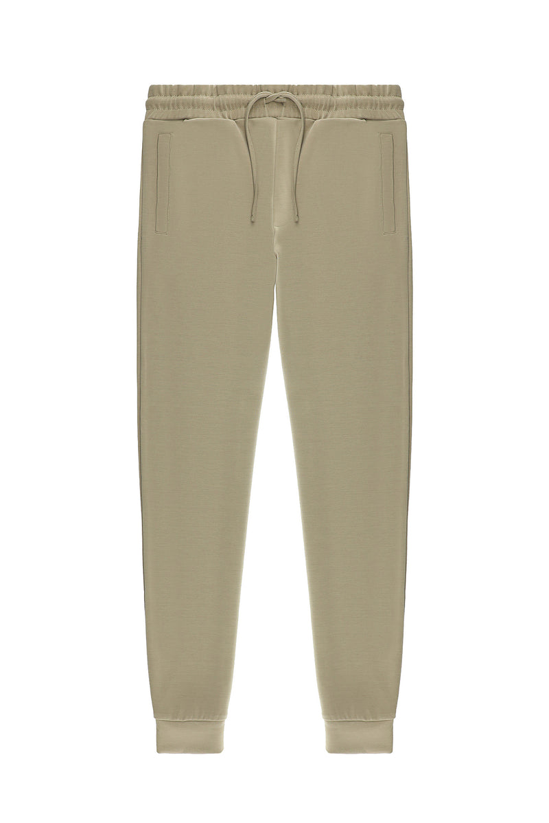 Orta Vizon Regular Fit Likralı Sweatpant / Eşofman Altı