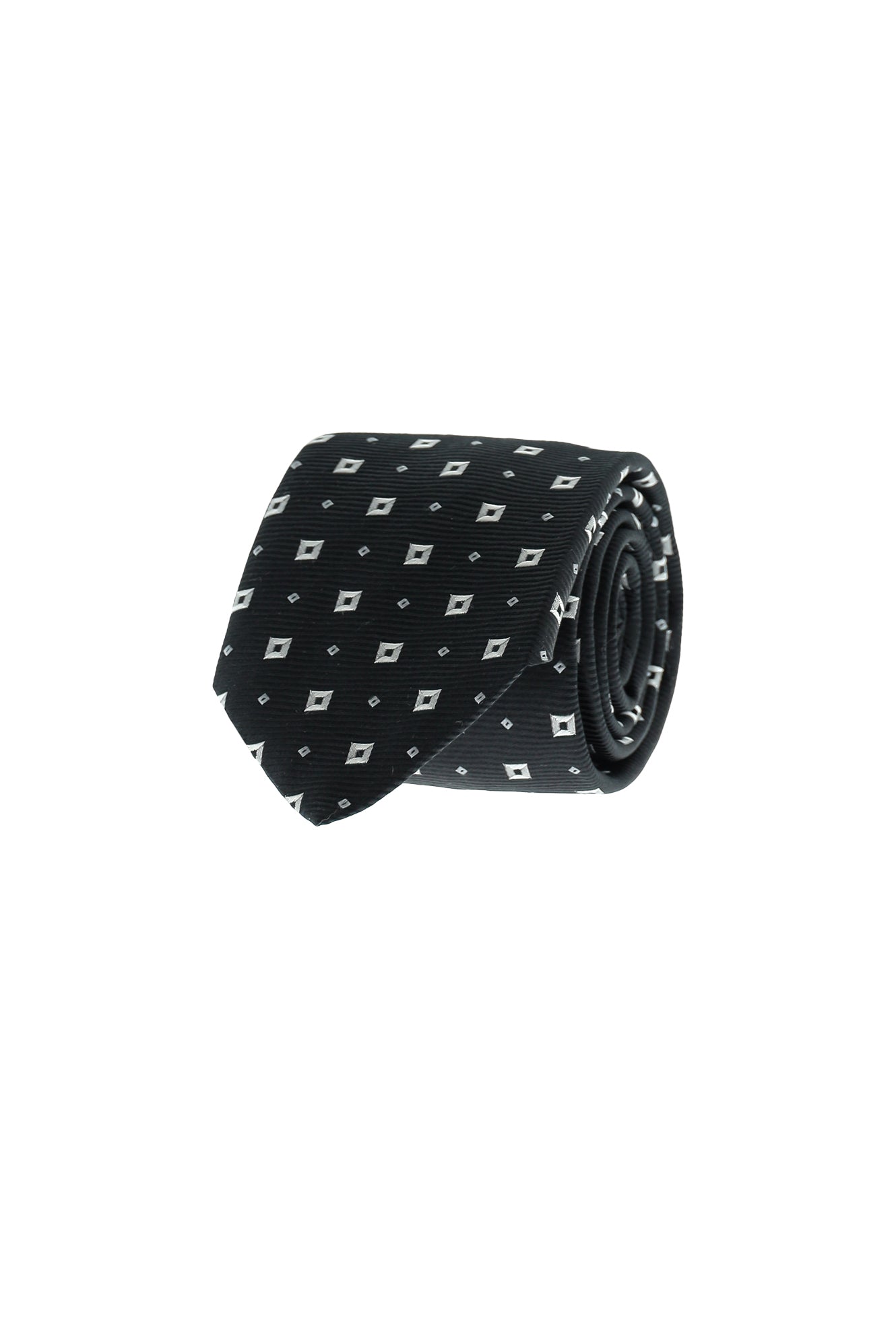 Siyah Desenli İtalyan Kravat