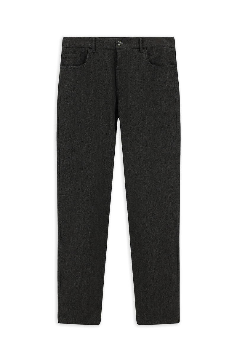 Orta Kahve Regular Fit Lyocell Karışımlı Kanvas / Chino Pantolon