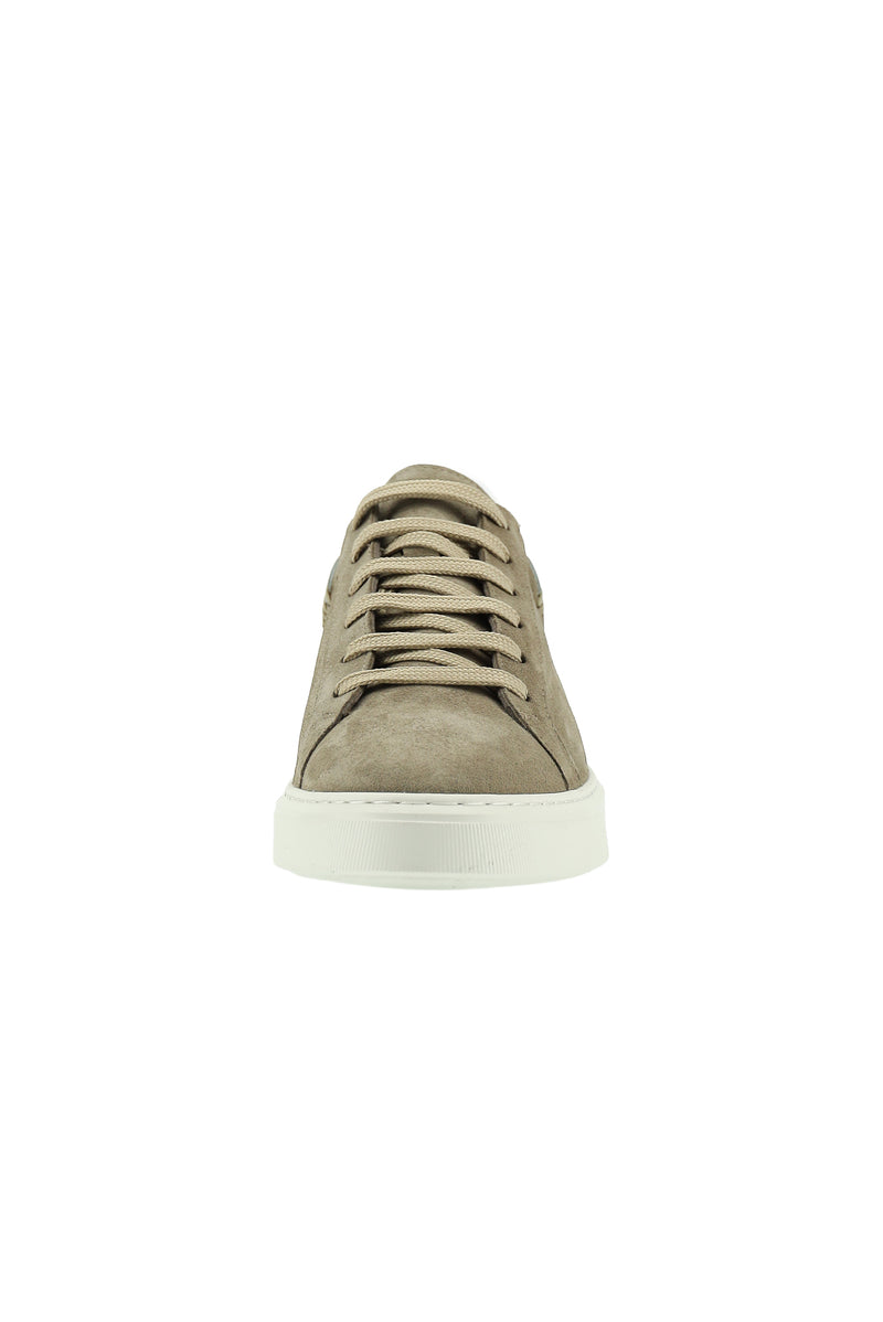 Orta Vizon Sneaker Deri Ayakkabı
