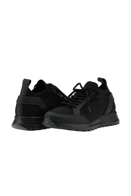 Siyah File Detaylı Günlük Spor Ayakkabı