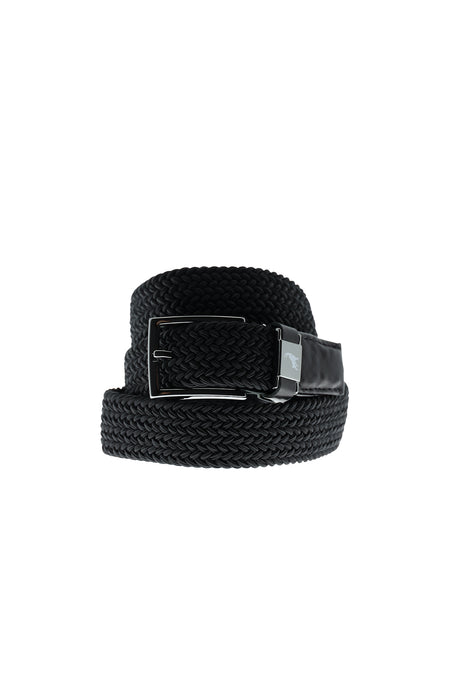 Siyah Likralı Spor Örgü Kemer