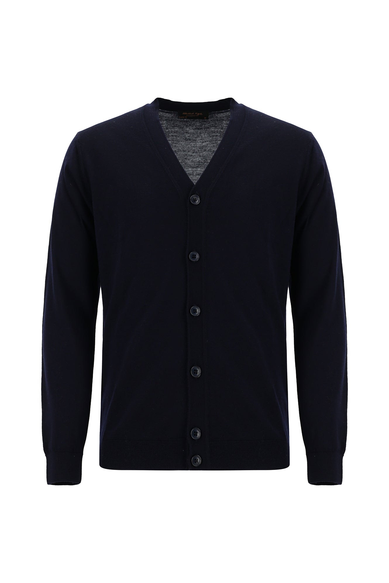 Koyu Lacivert Yün Triko Hırka