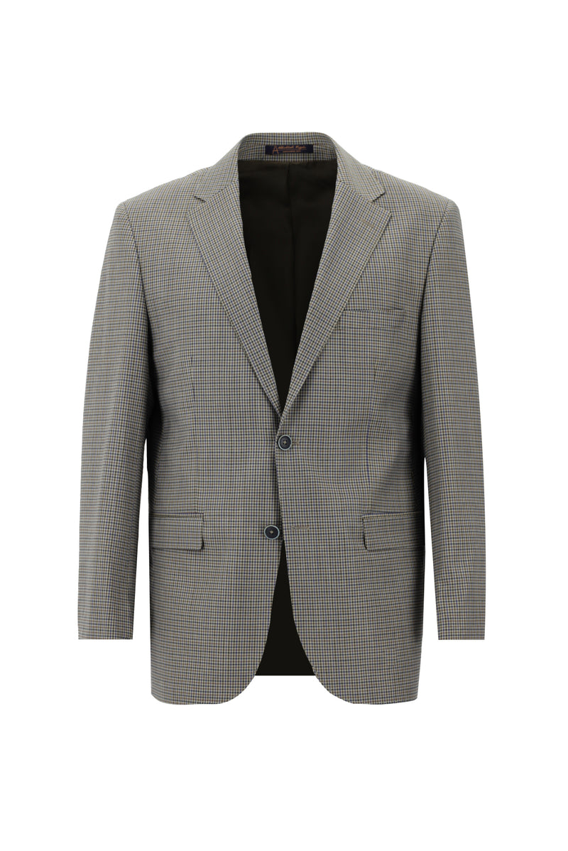 Koyu Kahve Relaxed Fit Rahat Kesim Yünlü Kombinli Takım Elbise
