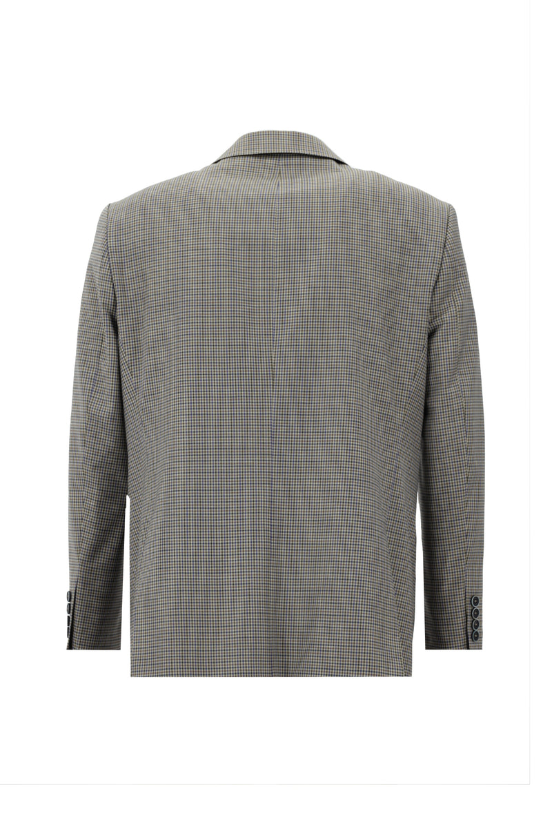 Koyu Kahve Relaxed Fit Rahat Kesim Yünlü Kombinli Takım Elbise