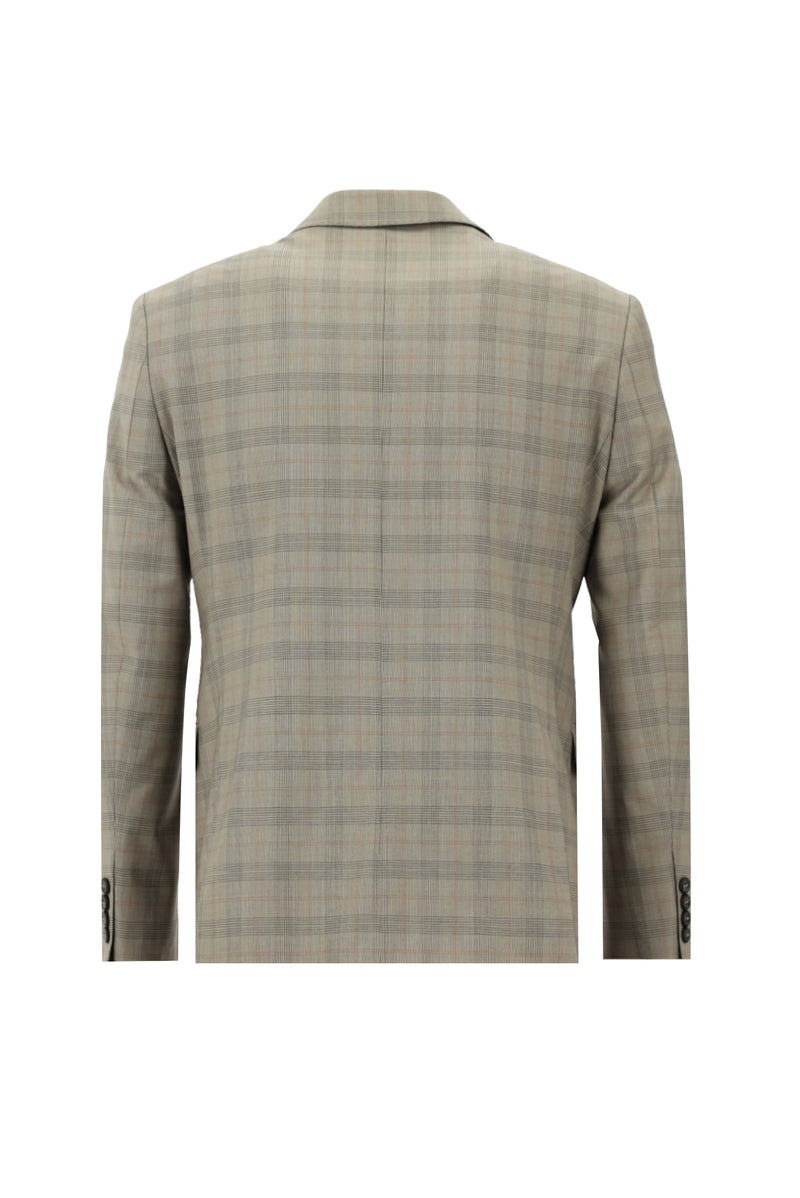 Orta Vizon Slim Fit Dar Kesim Yünlü Kombinli Takım Elbise