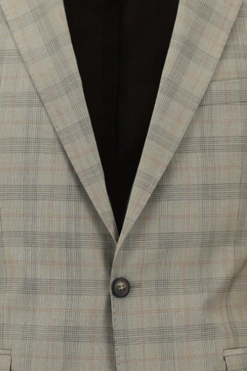 Orta Vizon Slim Fit Dar Kesim Yünlü Kombinli Takım Elbise