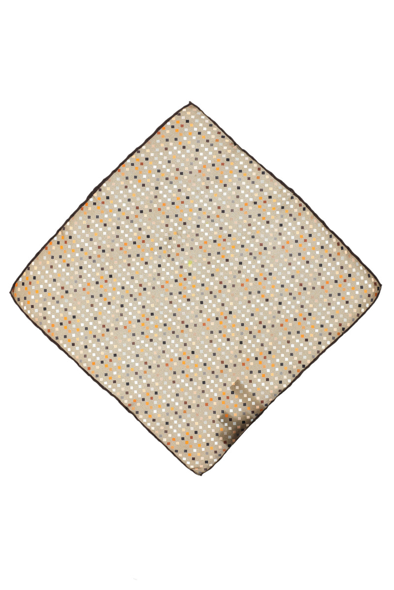 Orta Bej Desenli Mendil