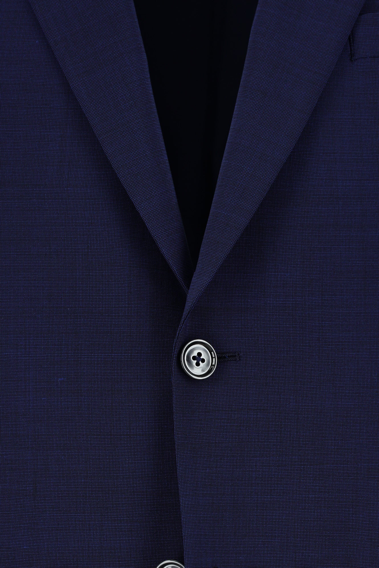 Açık Lacivert Slim Fit Dar Kesim Yünlü Klasik Takım Elbise