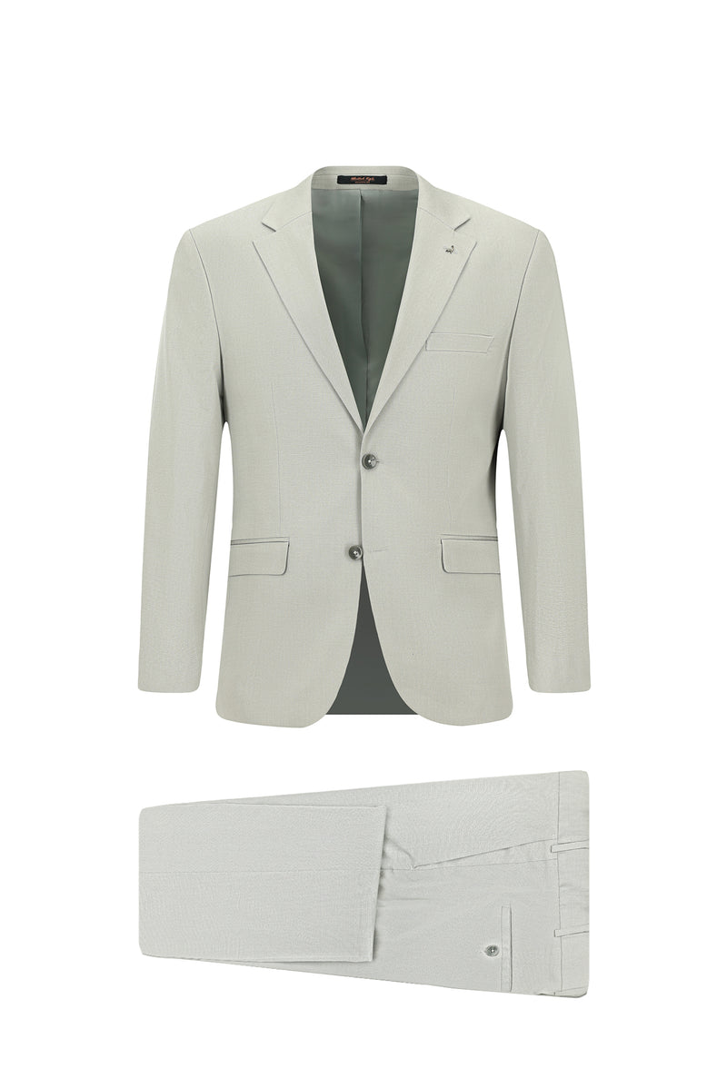 Taş Relaxed Fit Rahat Kesim Lyocell Karışımlı Klasik Takım Elbise