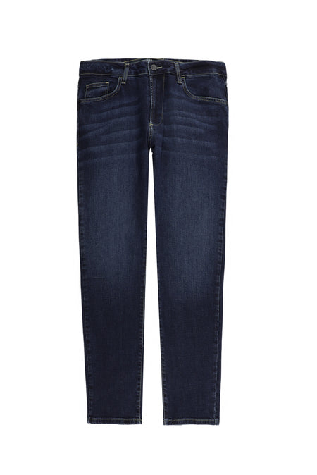 İndigo Regular Fit Denim Pamuklu Pantolon