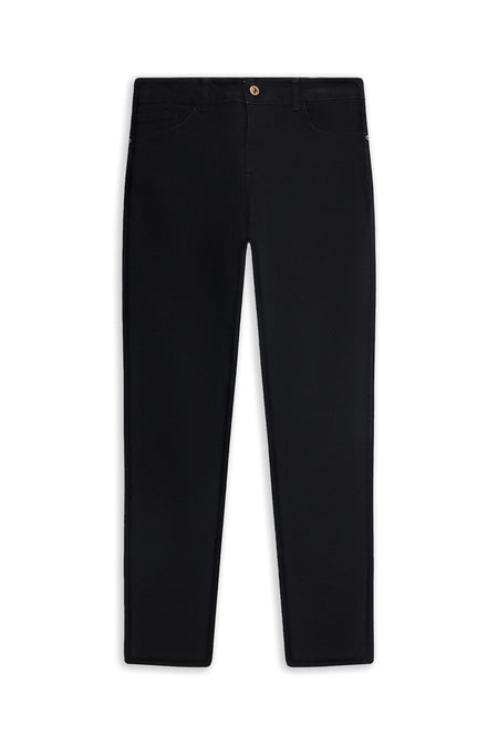 Koyu Lacivert Regular Fit Likralı Denim Pantolon
