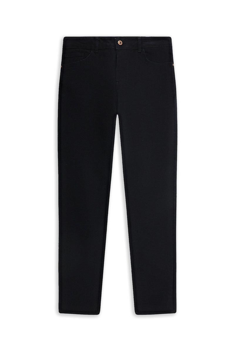 Koyu Lacivert Regular Fit Likralı Denim Pantolon