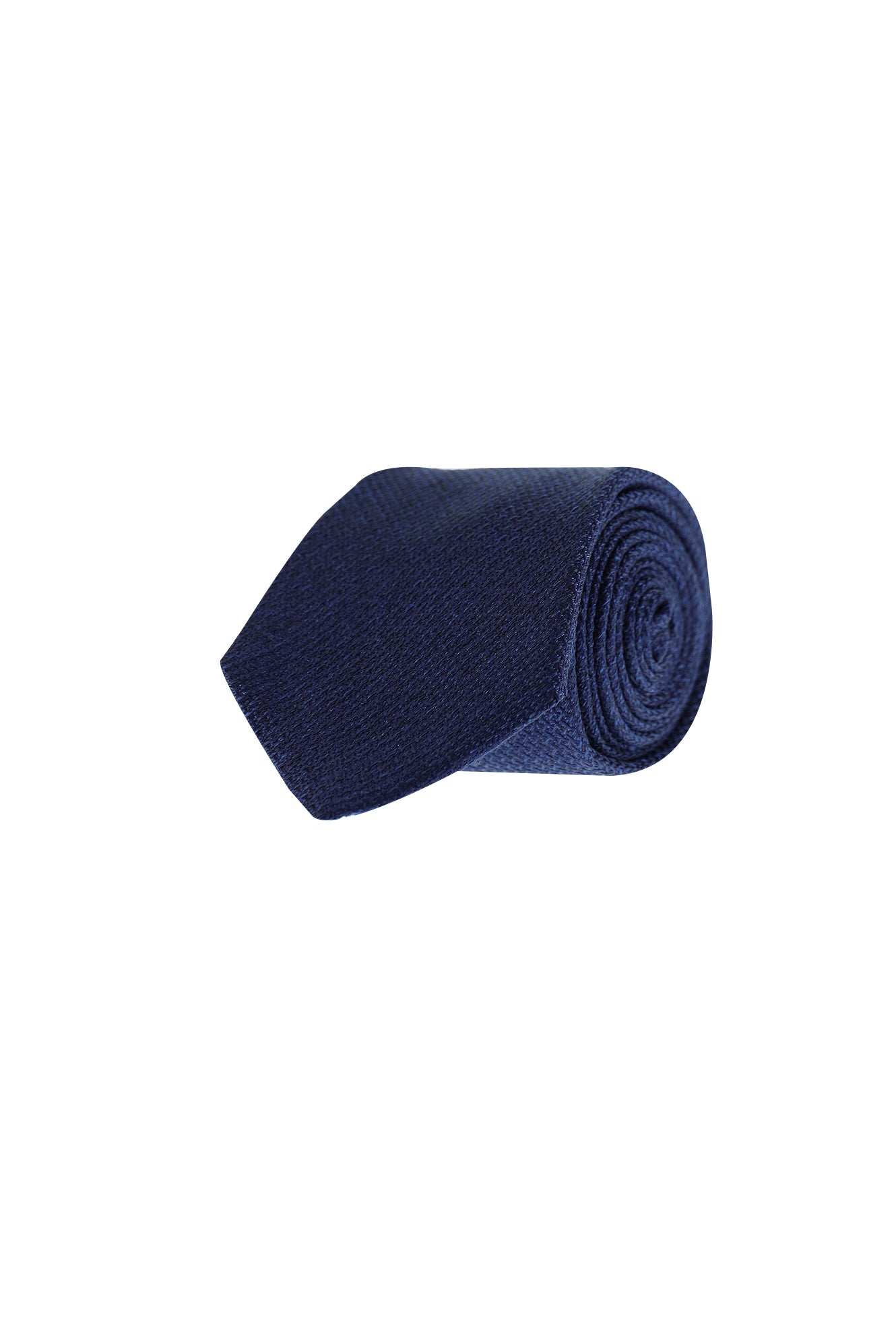 Koyu Lacivert İtalyan Desenli Kravat