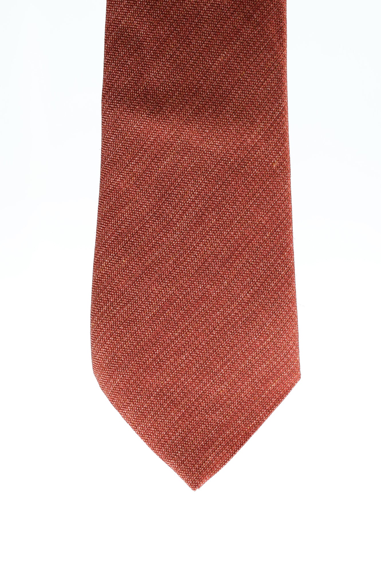 Kiremit İtalyan Desenli Kravat