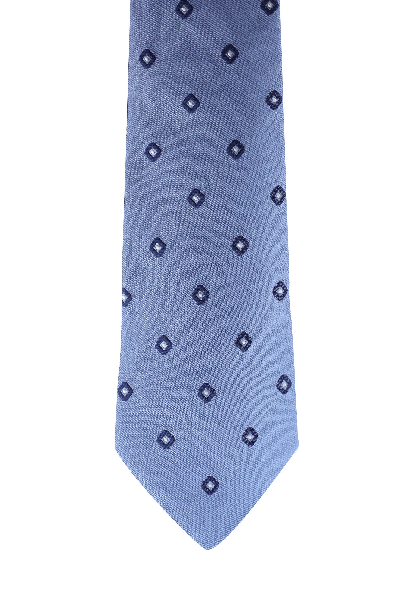 Açık Mavi İtalyan Desenli Kravat