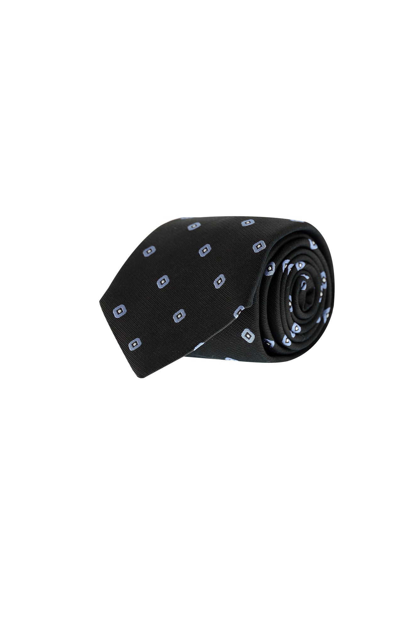 Koyu Kahve İtalyan Desenli Kravat