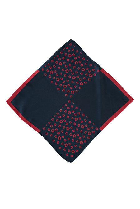 Açık Kırmızı Desenli Mendil