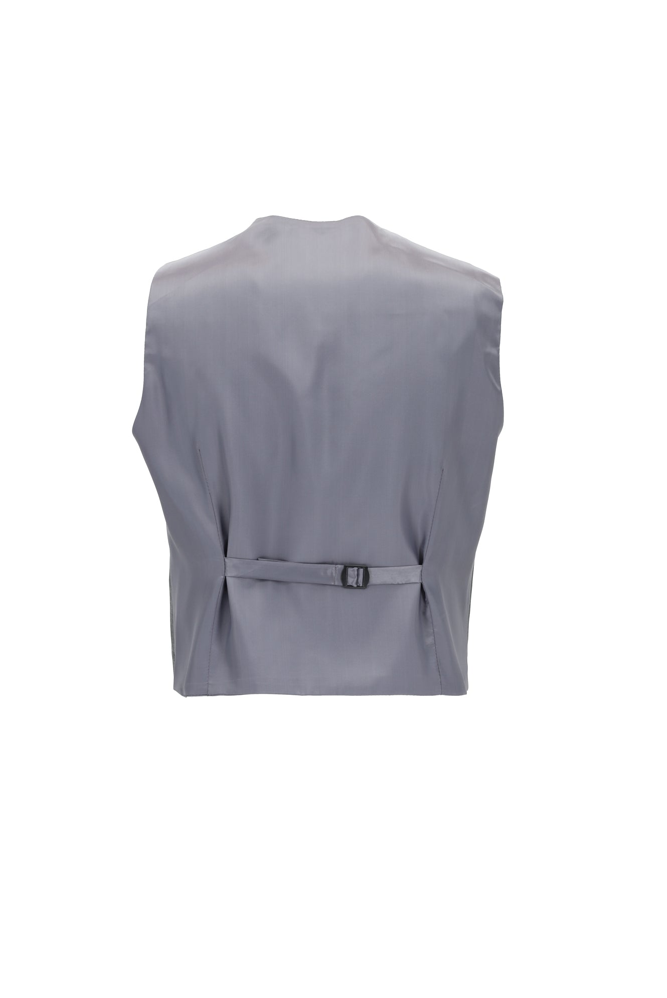 Acı Kahve Relaxed Fit Rahat Kesim Kombinli Yelekli Ekose Keten Takım Elbise