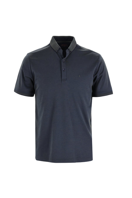 Orta Haki Polo Yaka Regular Fit T-shirt