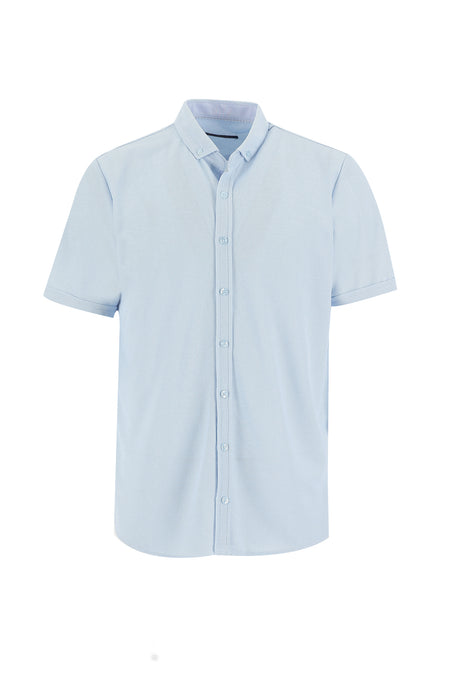 Mavi Polo Yaka Gömlek Model T-shirt