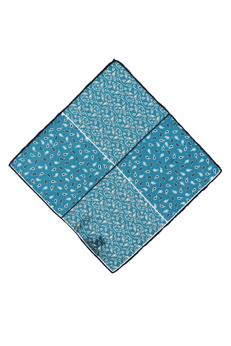 Mavi Desenli Mendil