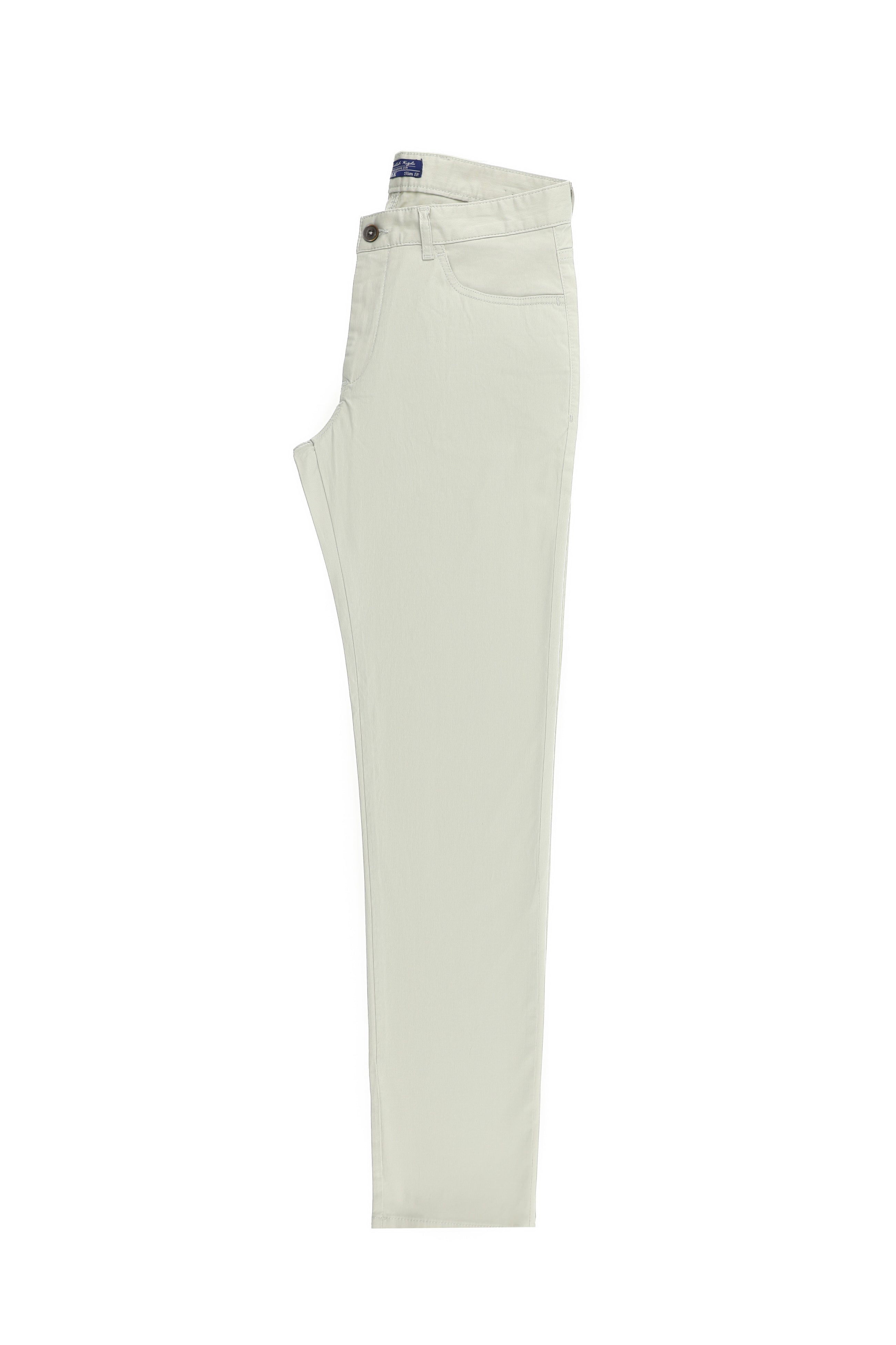 Ta? Slim Fit Dar Kesim Likral? Kanvas / Chino Pantolon-Abdullah Ki??l?