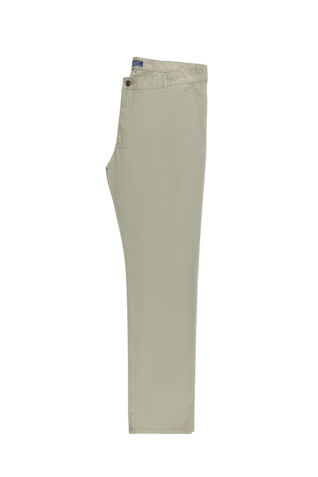 Açık Vizon Regular Fit Likralı Kanvas / Chino Pantolon