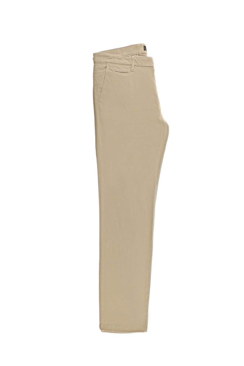 Orta Vizon Regular Fit Likralı Kanvas / Chino Pantolon