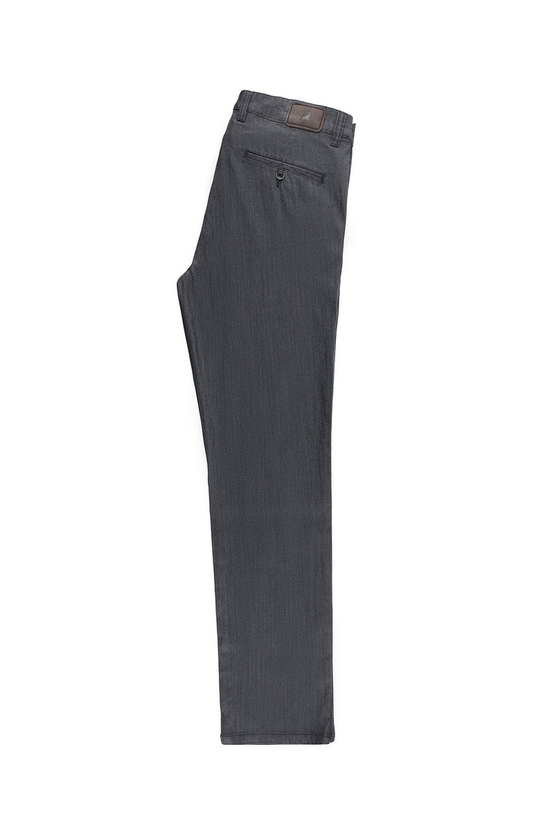 Açık Füme Relaxed Fit Rahat Kesim Likralı Denim Look Pantolon