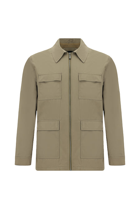 Açık Bej Mevsimlik Mont