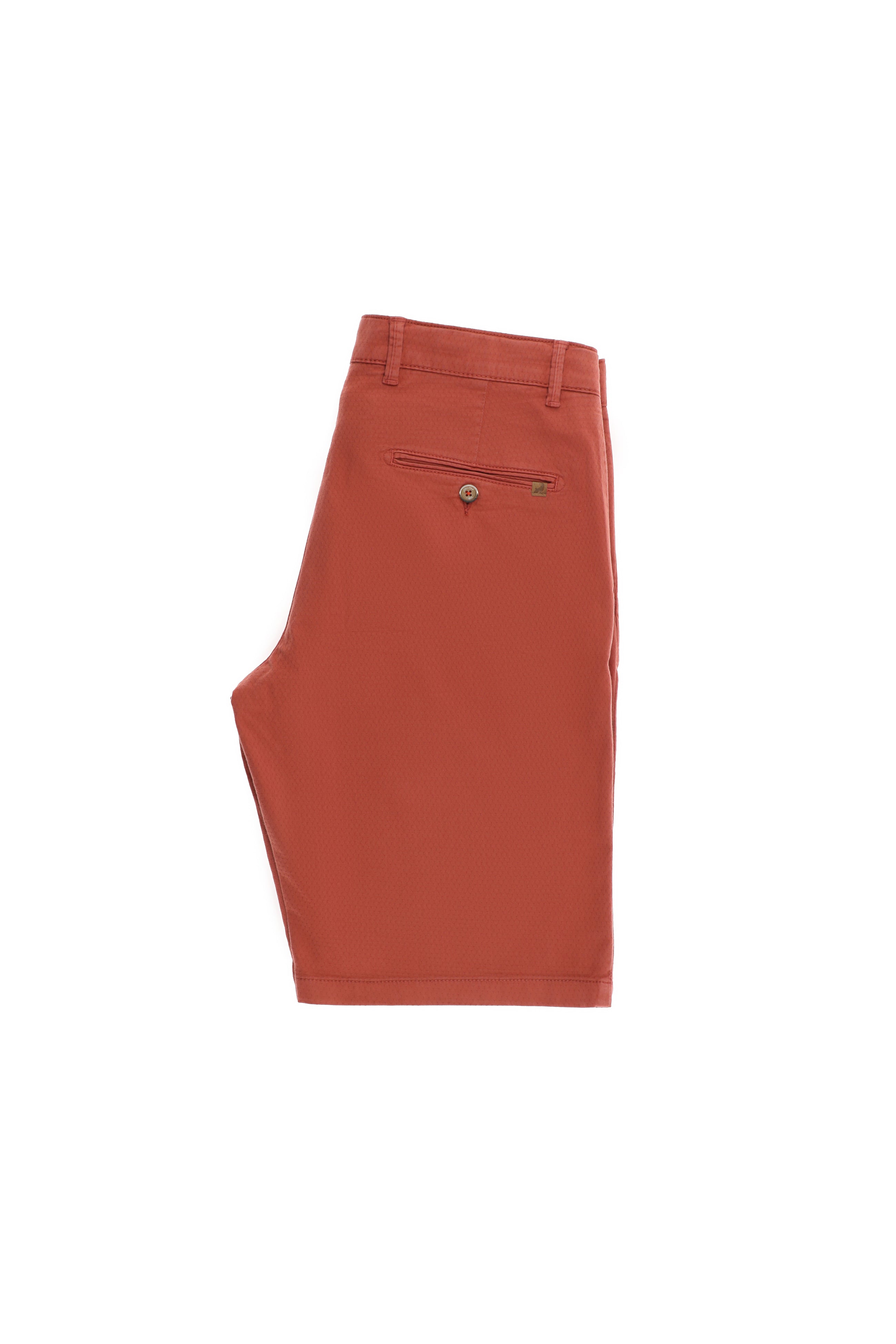 Kiremit Regular Fit Likralı Bermuda Şort