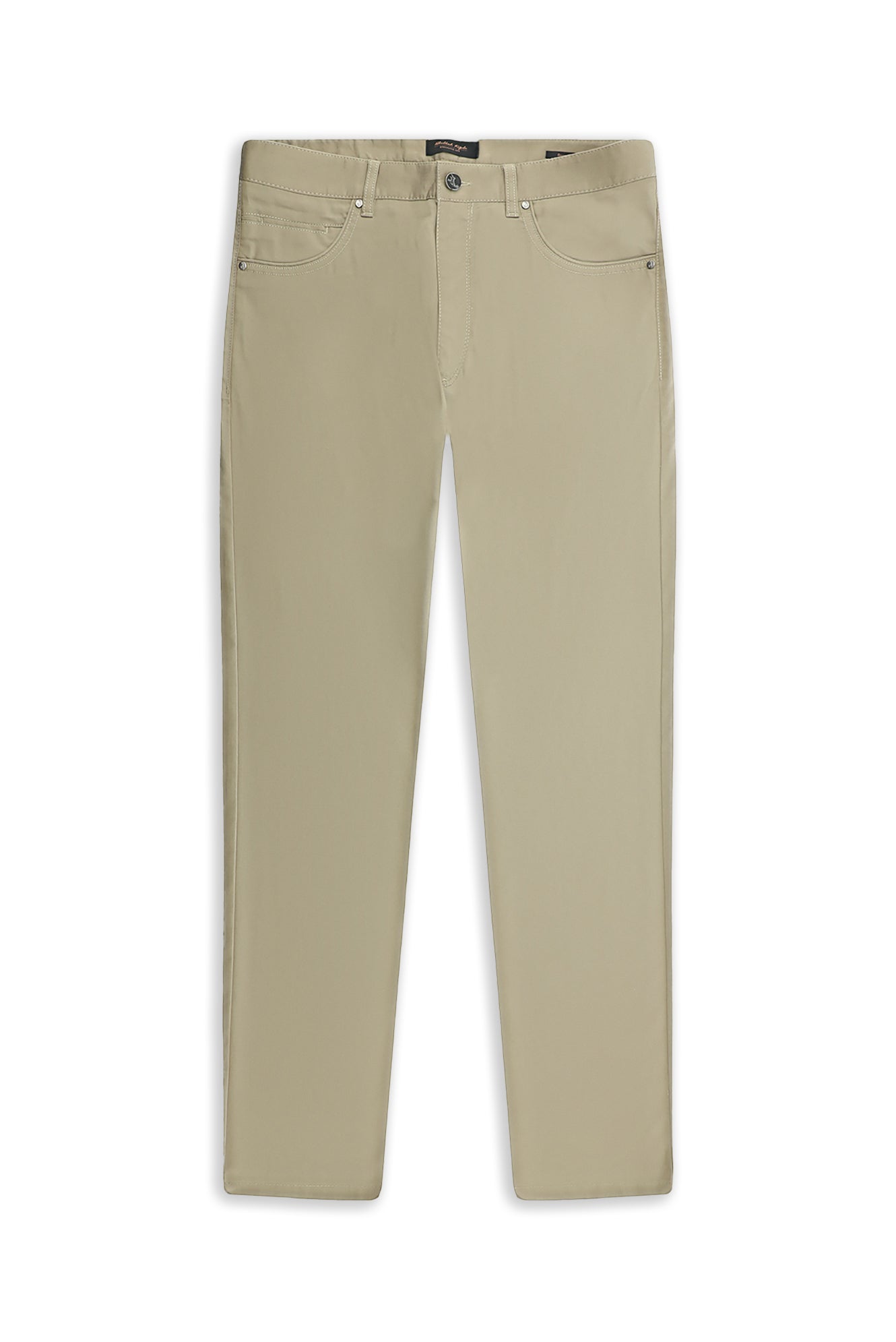 Açık Bej Regular Fit Likralı Kanvas / Chino Pantolon