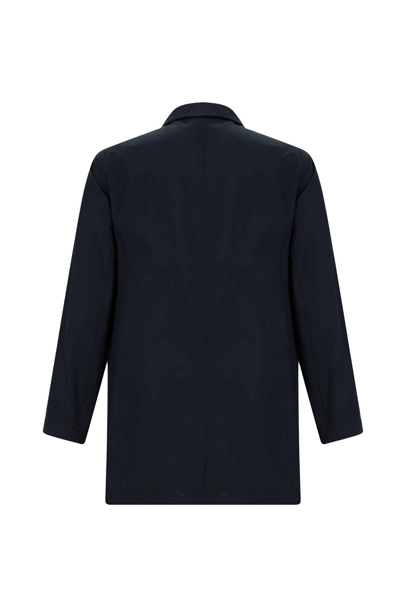 Siyah Lacivert Pamuklu Pardösü & Trençkot