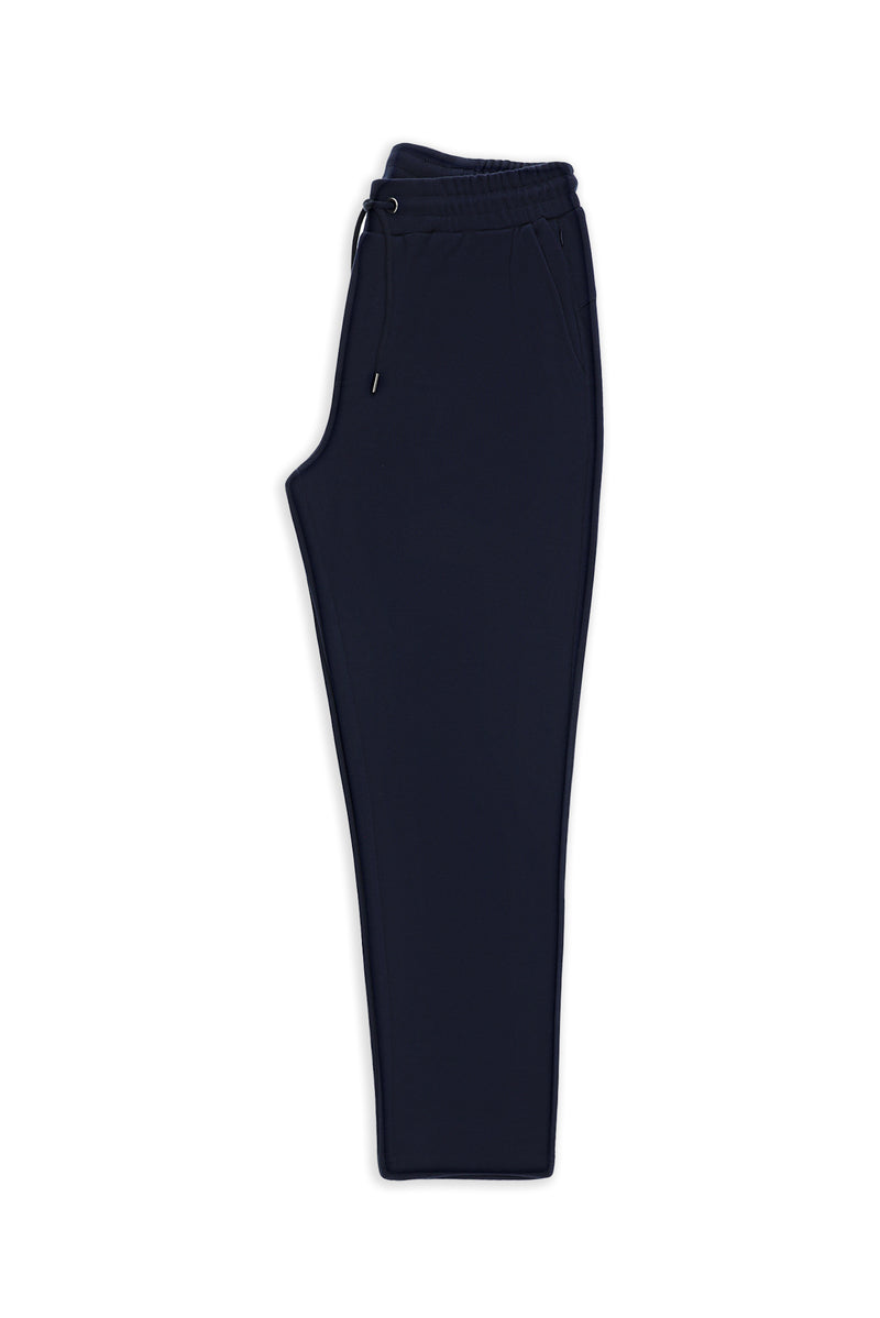 Koyu Lacivert Regular Fit Pamuklu Sweatpant / Eşofman Altı