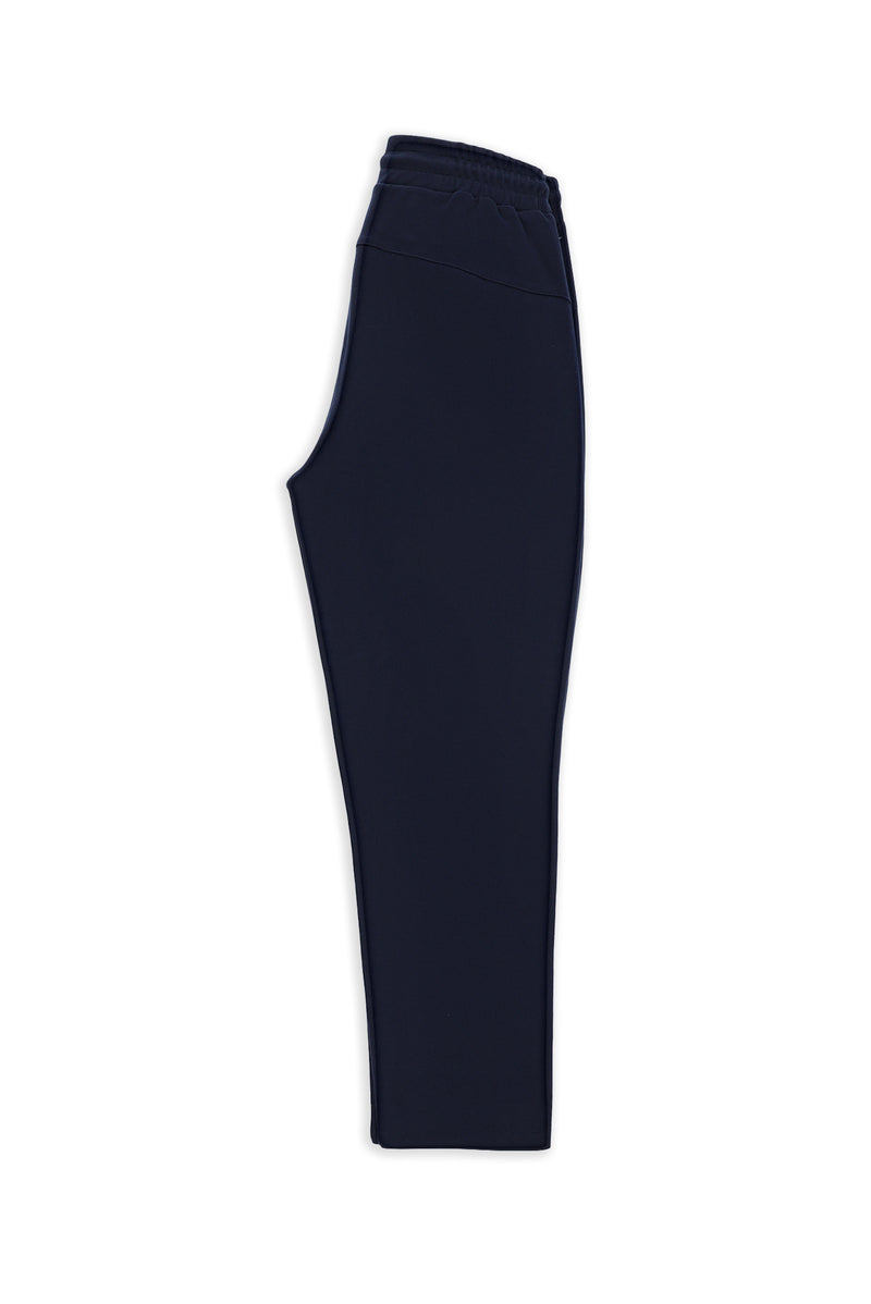 Koyu Lacivert Regular Fit Pamuklu Sweatpant / Eşofman Altı
