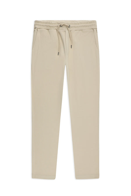 Açık Bej Regular Fit Pamuklu Sweatpant / Eşofman Altı