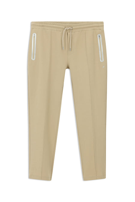 Açık Bej Regular Fit Pamuklu Sweatpant / Eşofman Altı