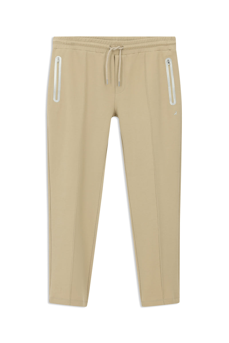 Açık Bej Regular Fit Pamuklu Sweatpant / Eşofman Altı
