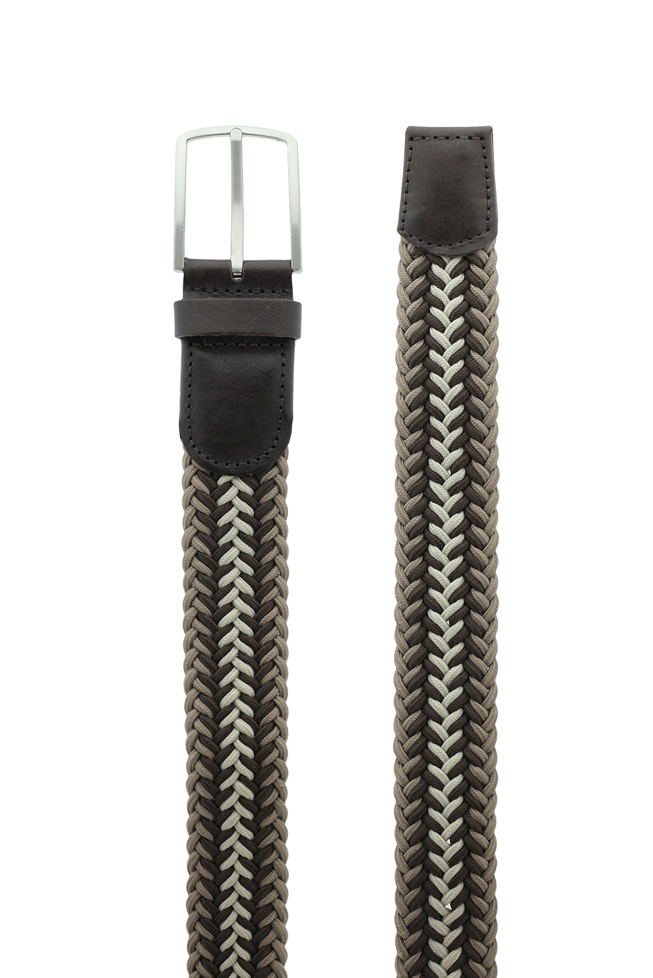 Açık Kahve  Örgü Spor Kemer